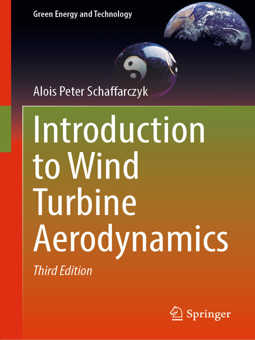 Title details for Introduction to Wind Turbine Aerodynamics by Alois Peter Schaffarczyk - Available